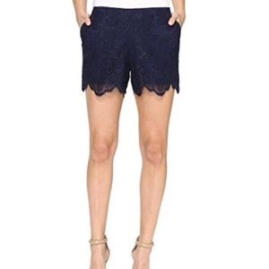 Trina Turk ST. Lucia Lace Scalloped Shorts
